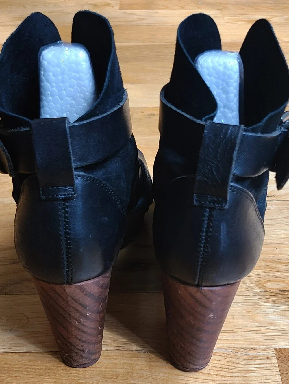 Free People Rendering Crochet Clog Black US 6 EU 37 Boho Platform Shoes Indie